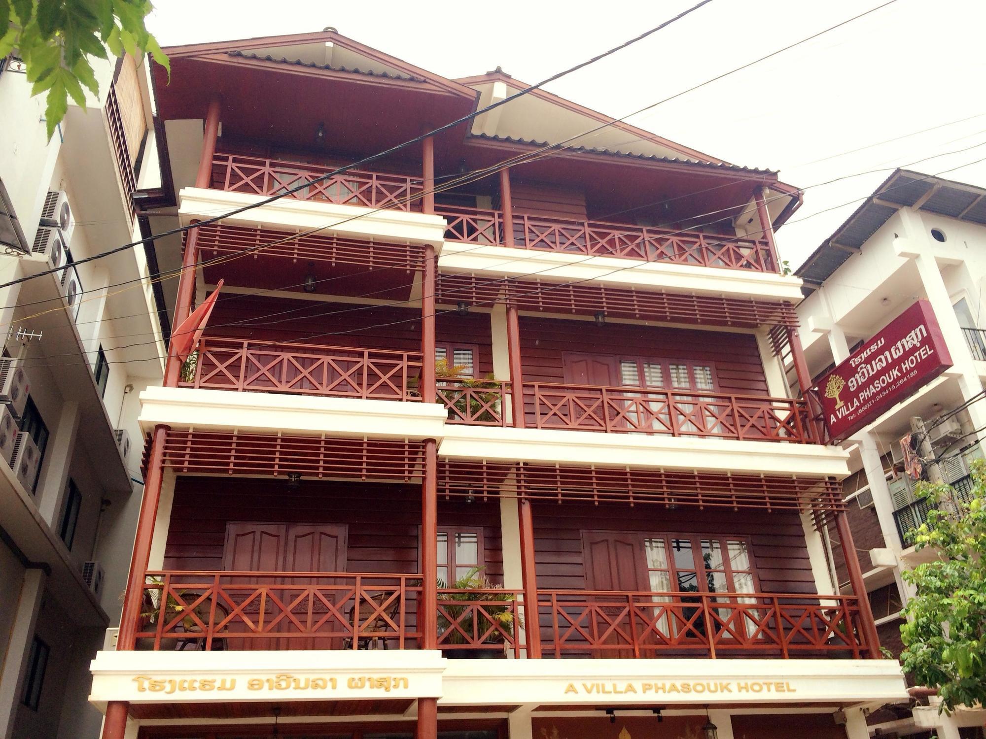 Avilla Phasouk Hotel Vientiane Buitenkant foto